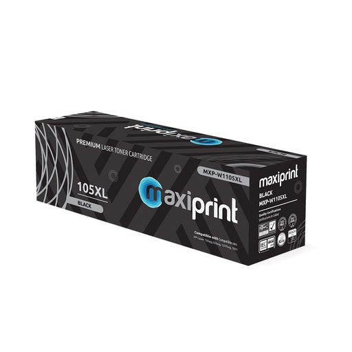 Cartucho de Toner Maxiprint Compatible con HP W1105XL 105XL negro