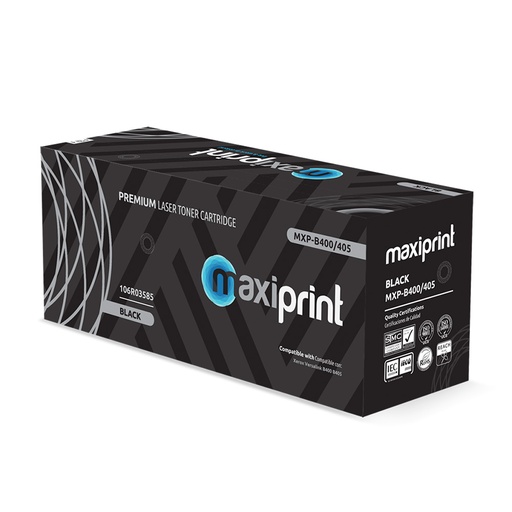 Cartucho de Toner Maxiprint Compatible con Xerox B400/B405 106R03585 negro
