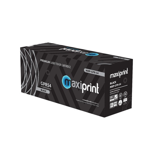 Cartucho de Toner Maxiprint Compatible con Canon GPR 54 negro