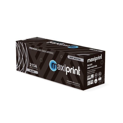 Cartucho de Toner Maxiprint Compatible con HP W2310A 215A negro (S/Chip)