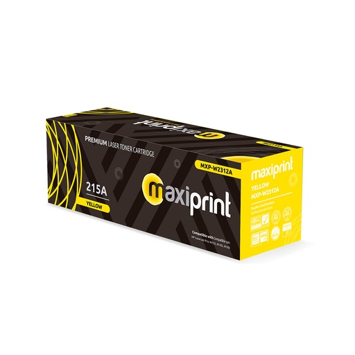 Cartucho de Toner Maxiprint Compatible con HP W2312A 215A amarillo (S/Chip)