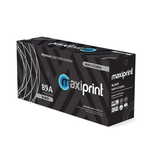 Cartucho de Toner Maxiprint Compatible con HP CF289A negro (C/Chip)