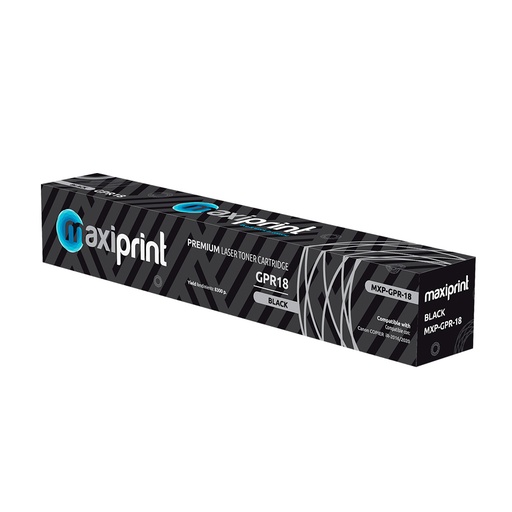 Cartucho de Toner Maxiprint Compatible con Canon GPR 18 negro