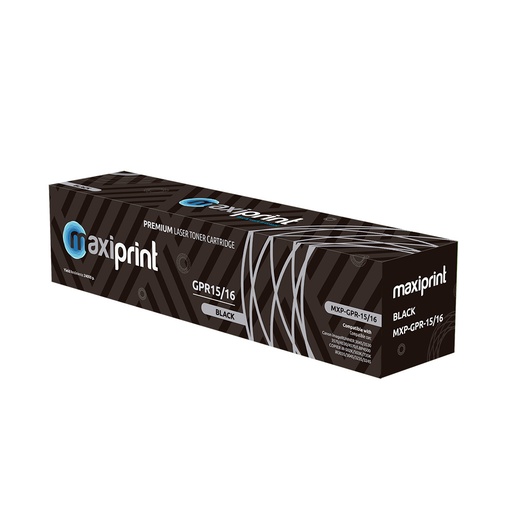 Cartucho de Toner Maxiprint Compatible con Canon GPR 15 GPR 16 negro