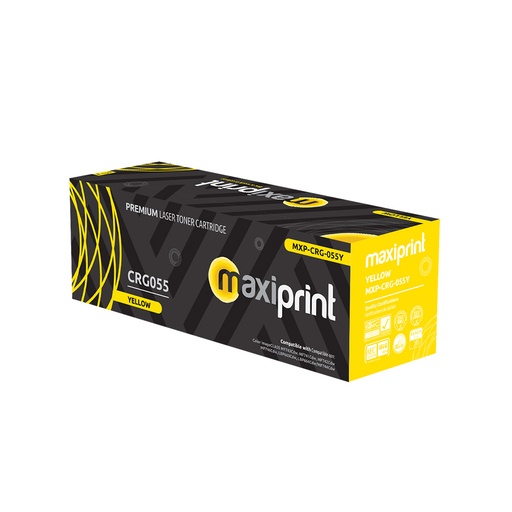 Cartucho de Toner Maxiprint Compatible con Canon  CRG055 amarillo