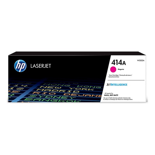 Cartucho de Toner HP W2023A serie 414A Magenta