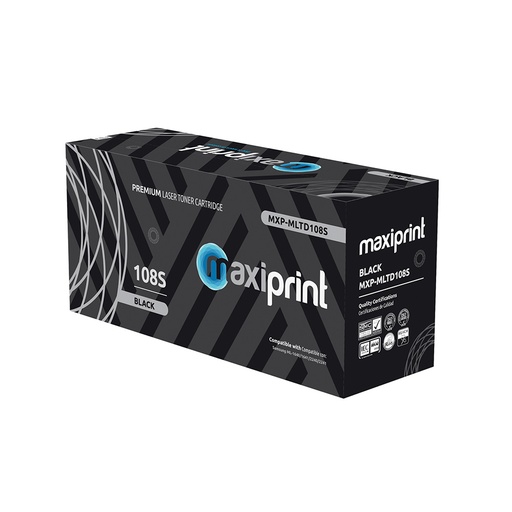 Cartucho de Toner Maxiprint Compatible con Samsung MLTD108S negro