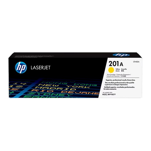 Cartucho de Toner HP CF402A serie 201A Amarillo