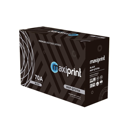 Cartucho de Toner Maxiprint Compatible con HP Q7570A negro