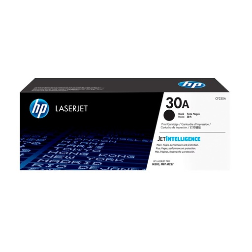 Cartucho de Toner HP CF230A serie 30A Negro