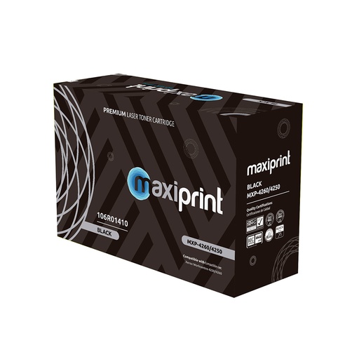 Cartucho de Toner Maxiprint Compatible con Xerox 4260/4250 106R01410  negro