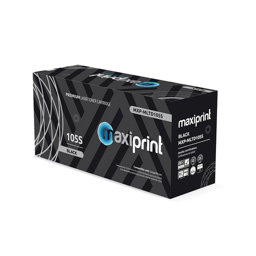 Cartucho de Toner Maxiprint Compatible con Samsung MLTD105S negro