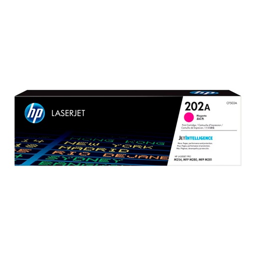 Cartucho de Toner HP CF503A serie 202A Magenta