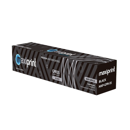 Cartucho de Toner Maxiprint Compatible con Canon GPR 35 negro