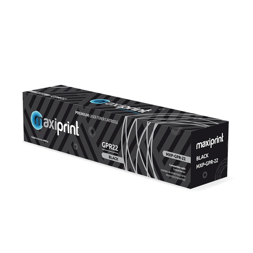 Cartucho de Toner Maxiprint Compatible con Canon GPR 22 negro
