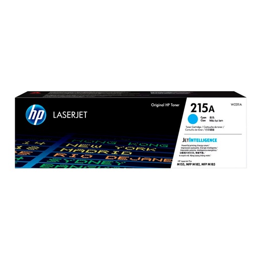 Cartucho de Toner HP W2311A serie 215A Cian