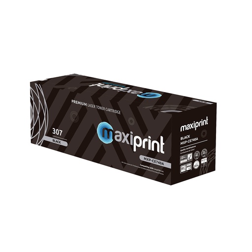 Cartucho de Toner Maxiprint Compatible con HP CE740A negro