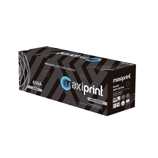 Cartucho de Toner Maxiprint Compatible con HP CE270A negro